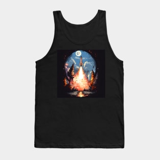 Launching Rocket Tank Top